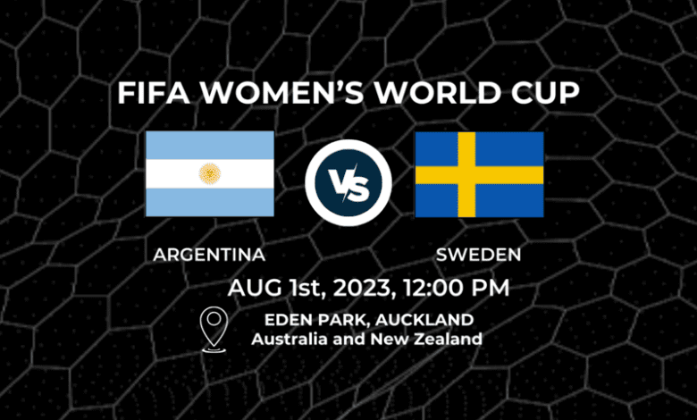 FIFA Women’s World Cup: Argentina vs Sweden Odds