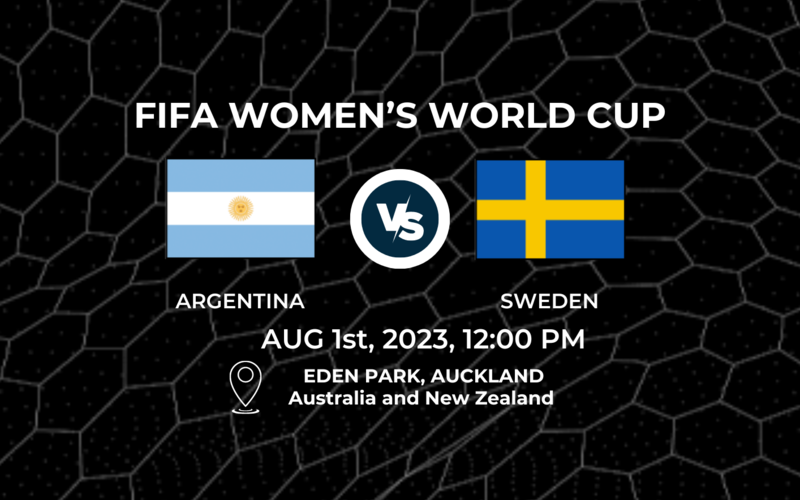 Argentina vs Sweden Odds FIFA Women’s World Cup Point Spreads