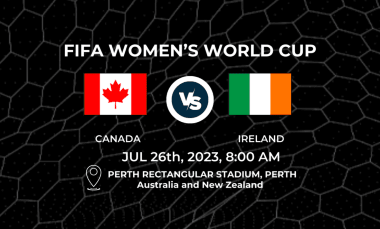 FIFA Women’s World Cup: Canada vs Republic of Ireland Odds