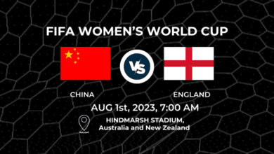FIFA Women’s World Cup: China vs England Odds