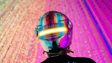 Lewis Hamilton Helmet 2023: Cosmic Design Steals Spotlight