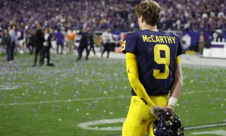 J.J. McCarthy Player Of the Week: The Michigan Quarterback Now Third On List To Win Heisman