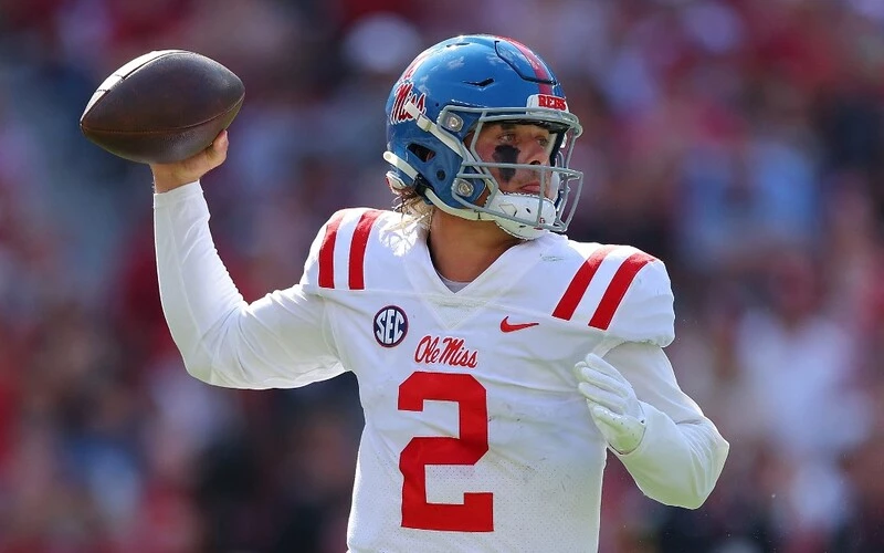 Jaxson Dart's Stats Ole Miss Rising Star in College Football
