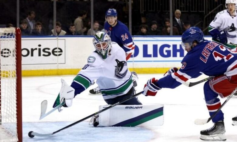 Canucks at Rangers NHL Head-to Head Preview
