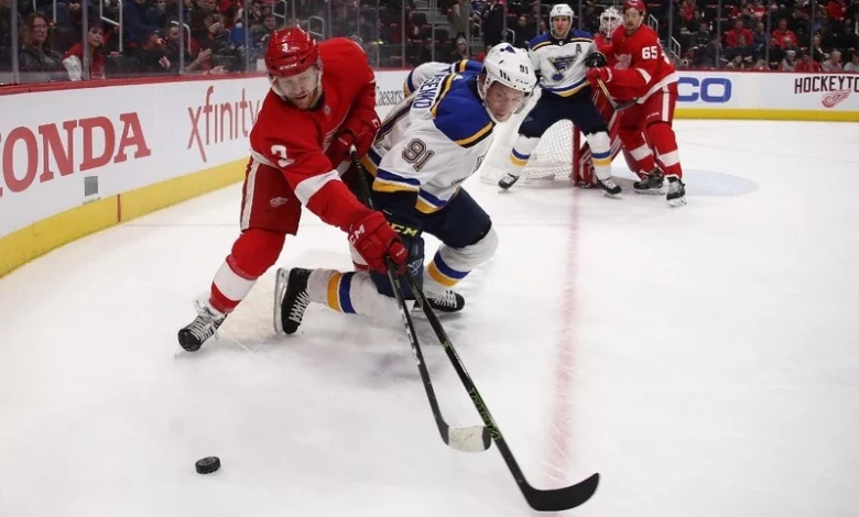 Blues at Red Wings NHL Betting Preview