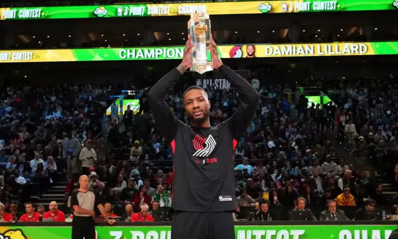Damian Lillard's Looking For Consecutive Three-Point Contest Wins