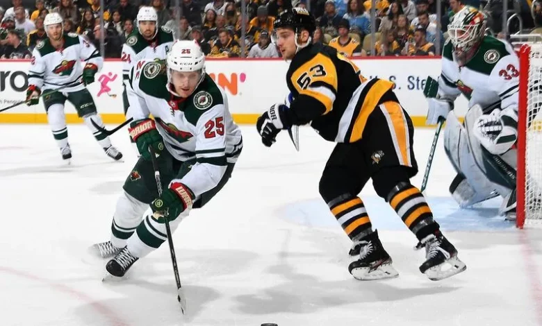 Penguins at Wild NHL Betting Preview