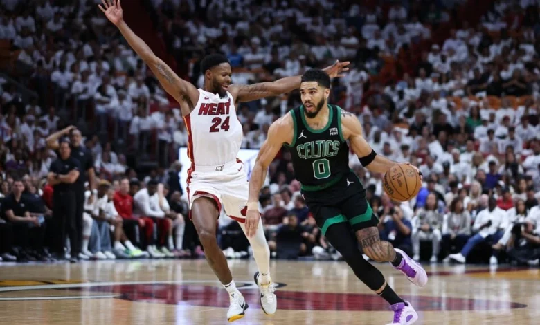Celtics Head Home Looking to Close Out Heat in Game 5