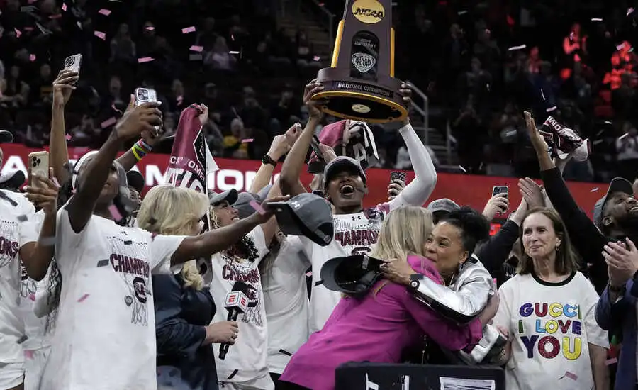 Gamecocks Glide to Glory: Slam Dunk the NCAA Womens Championship Title