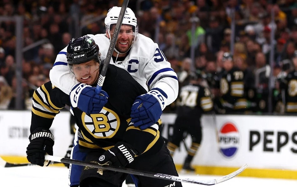 Bruins Hit the Road To Try to Eliminate the Maple Leafs