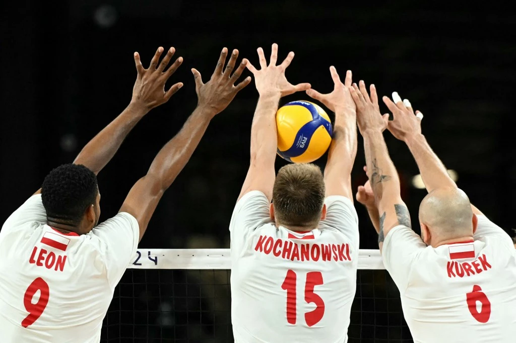 France vs Poland in the Men’s Olympic Volleyball Final