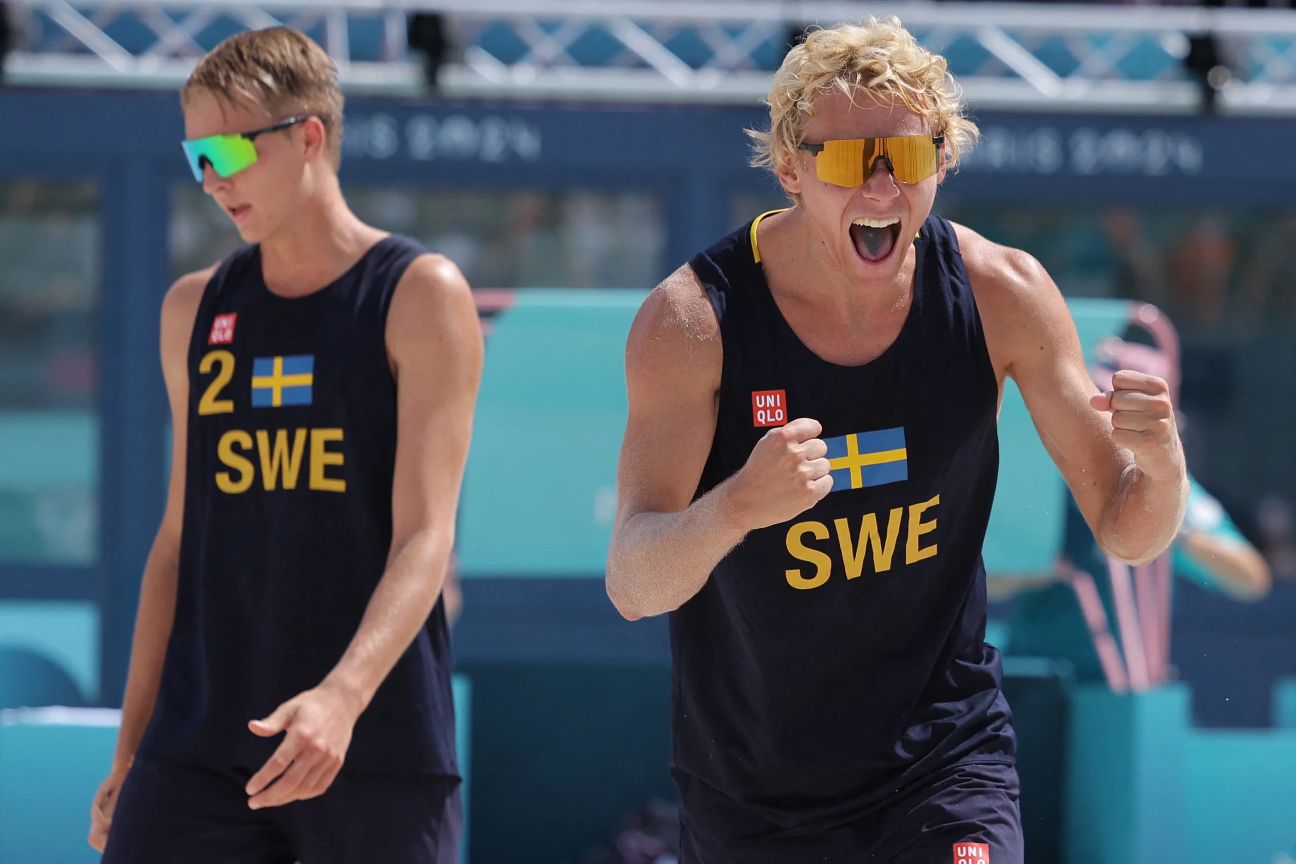Sweden One Step from Olympic Gold in Men’s Beach Volleyball
