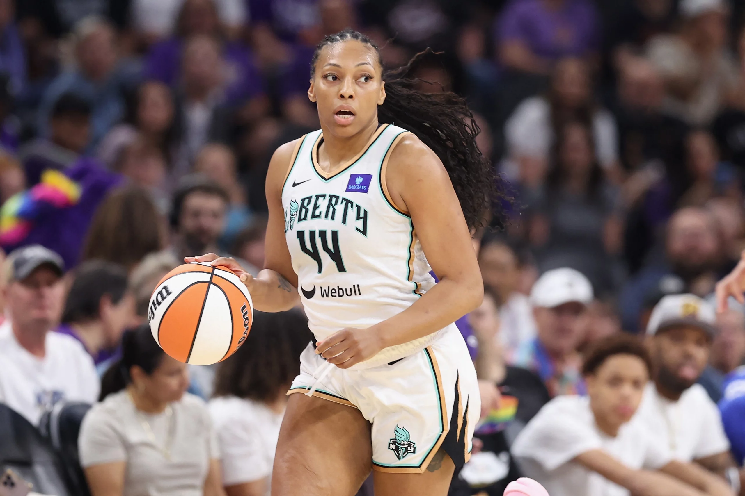 WNBA-Leading Liberty Return from Olympics to Visit Sparks